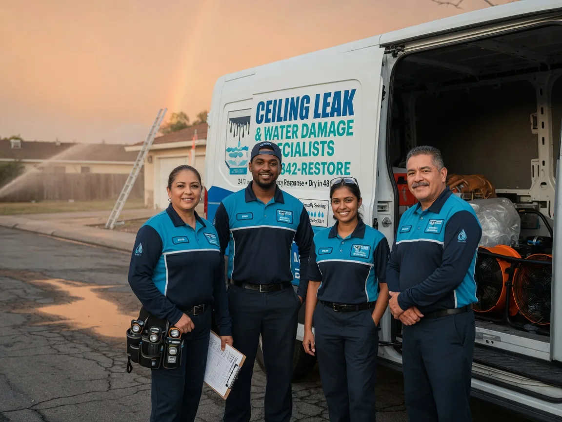 Ceiling Leak Cleanup company in Somerset Center, MI